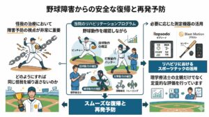 野球障害からの安全な復帰と障害予防