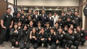 五十嵐晴冬選手・瑠奈選手がオリンピック出場のご報告に来院